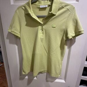 Lacoste Pastel Green Polo Shirt